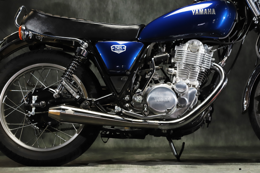 GOODS テーパードコーンマフラー SR400・FI